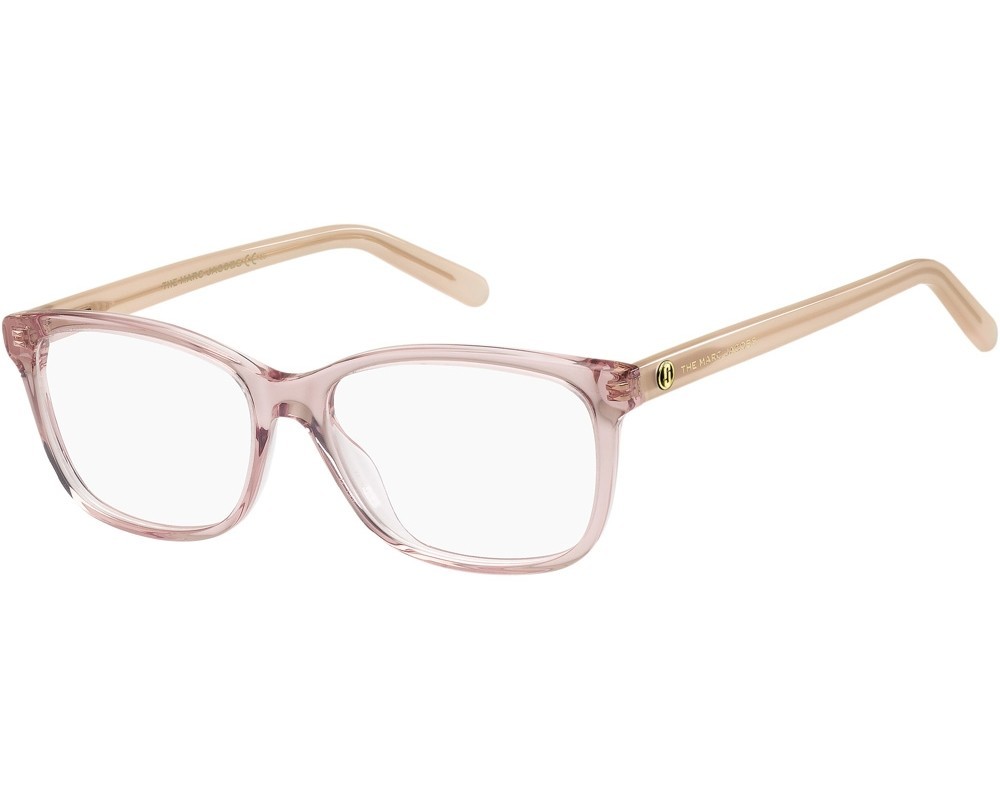 THE MARC JACOBS 558 PEACH 733 WOMENS DESIGNER EYEGLASSES FRAMES 53-15-140