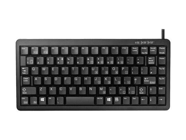 Cherry Slim Line COMPACT-KEYBOARD G84-4100 83-Key Keyboard G84-4100LCAGB-2