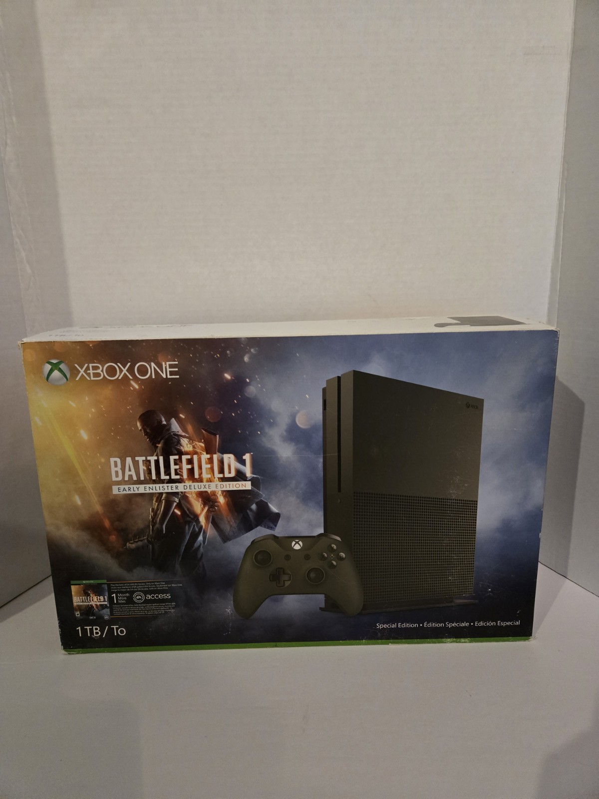 XBOX ONE - Battlefield 1 Early Enlister Deluxe Edition - Controller And Box Only