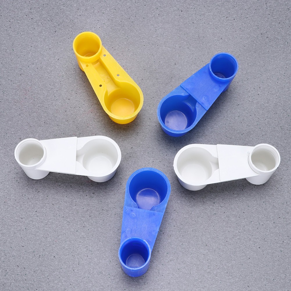  5 Pcs Parrot Drinker Water Feeder for Parakeets Automatic Drinking