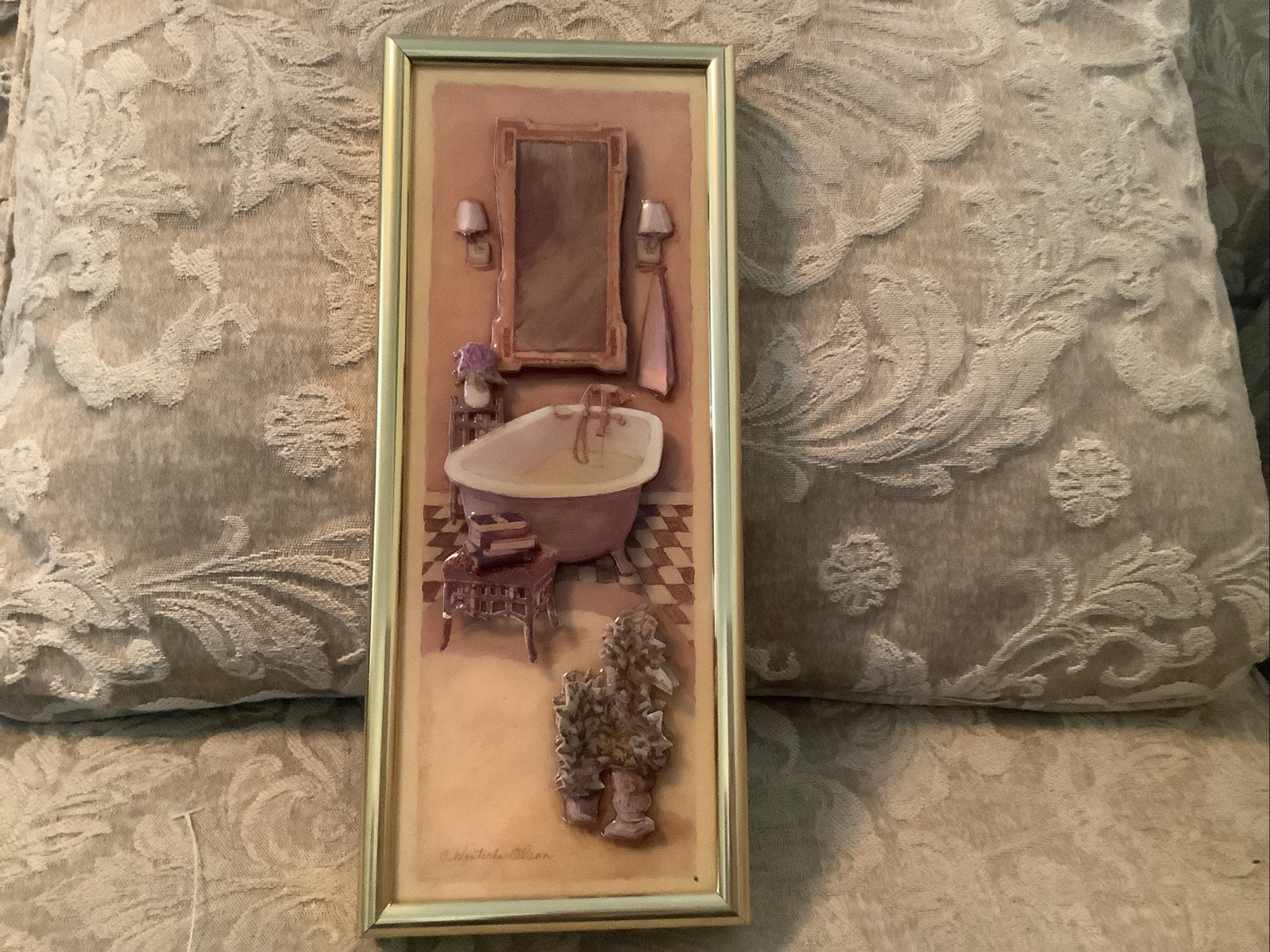 3D artwork 10x4". By C.Winterla Olson.  #1