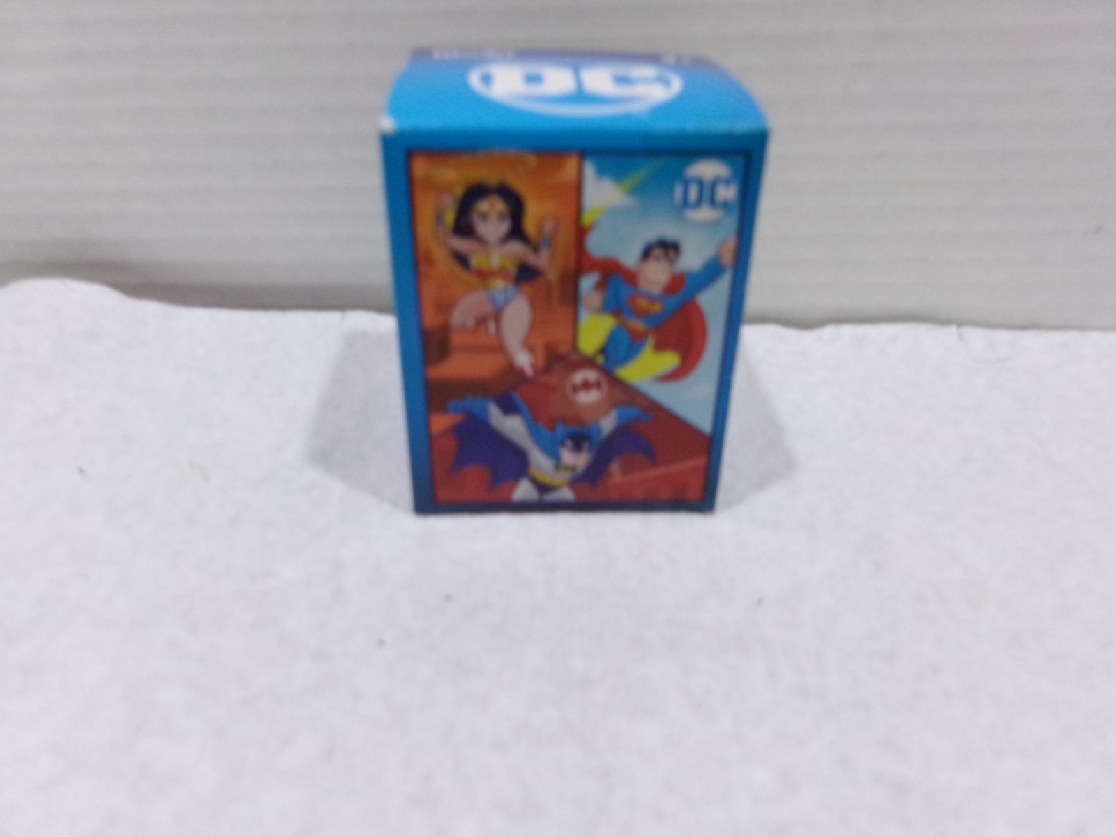 DC Comics Wendys Kids Meal Toy 3 Mini Figures/ Cards # 1 SEALED 2023