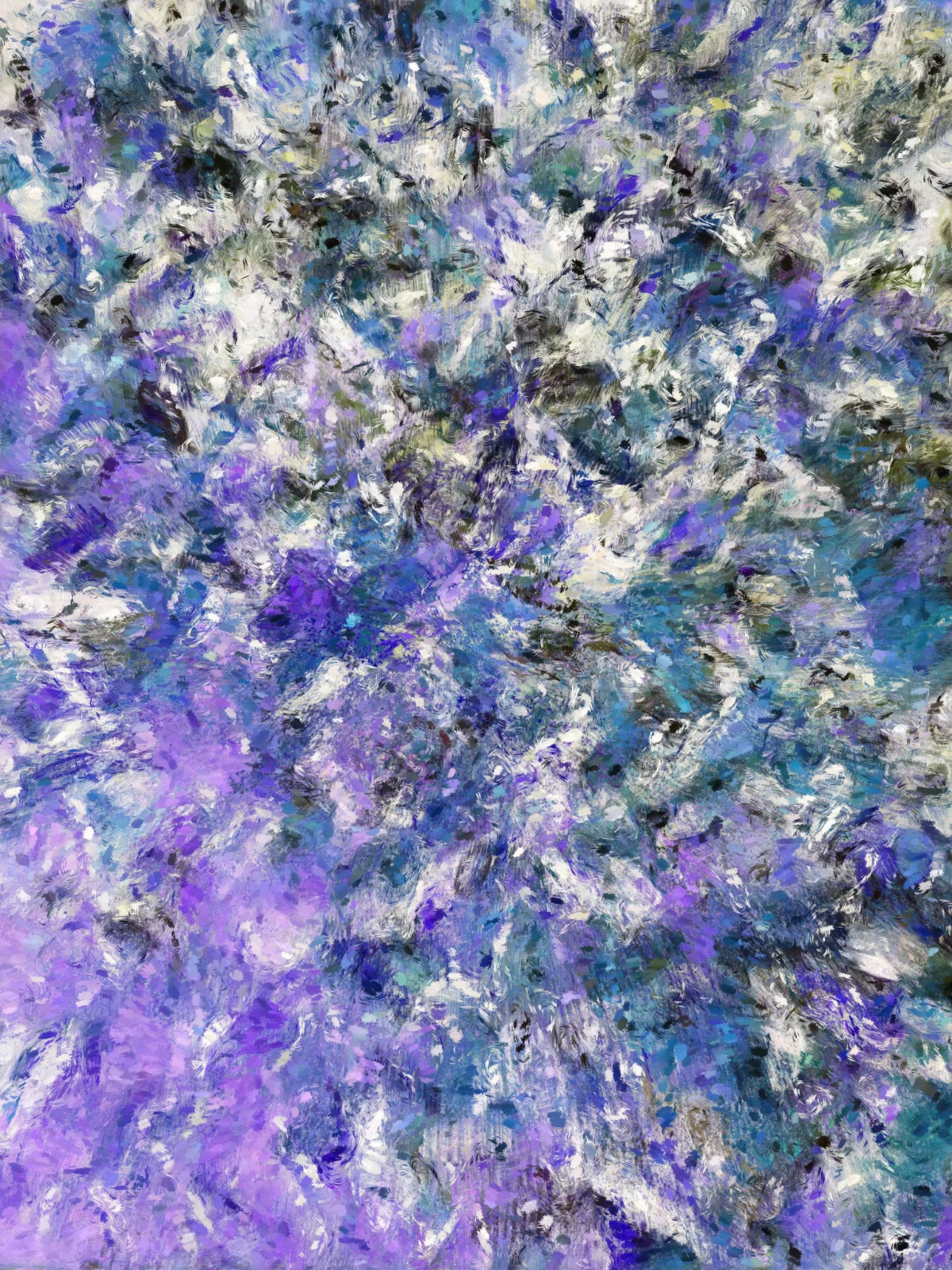 Blue Bonnets Digital Art NFT created by Griffin 1/1