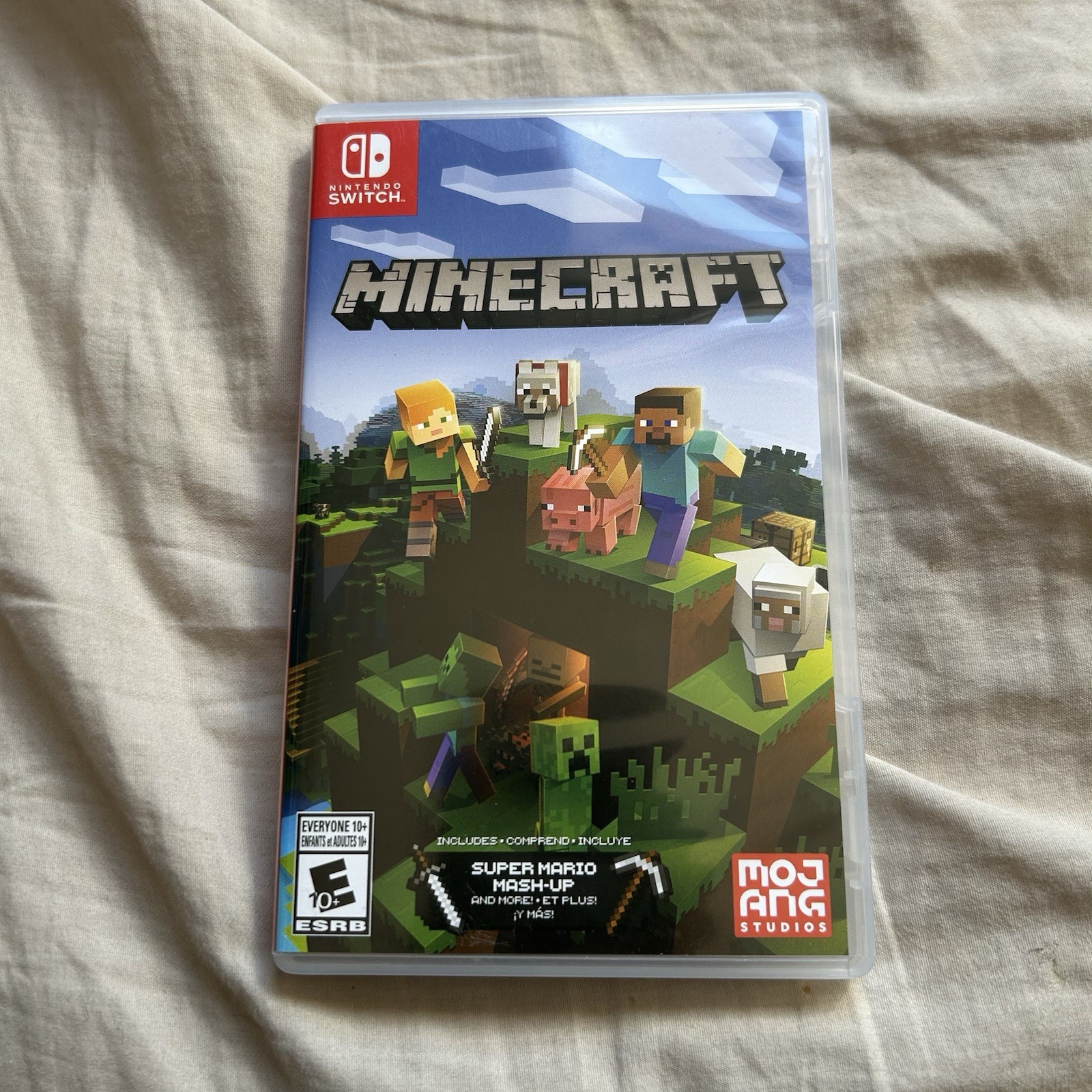 Replacement Case (NO GAME) Minecraft for  Nintendo Switch