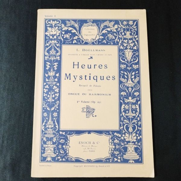 Sheet Music Organ Leon Boelman Mysterious Poems Op.29 Volume 1 Shelf YNC 7