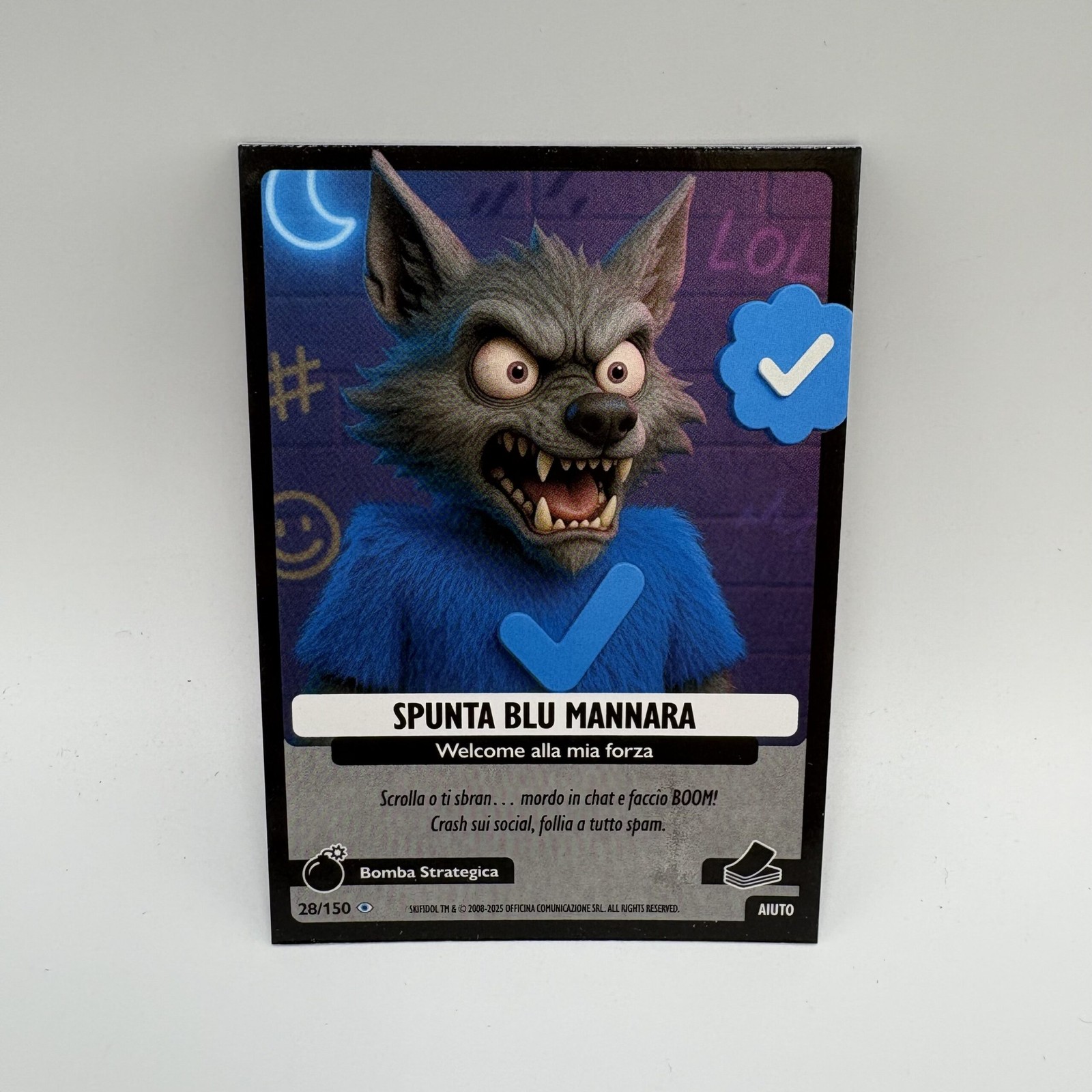 Skifidol Italian Brainrot Series Beta Cosmic Hallucination Blue Spunta 28