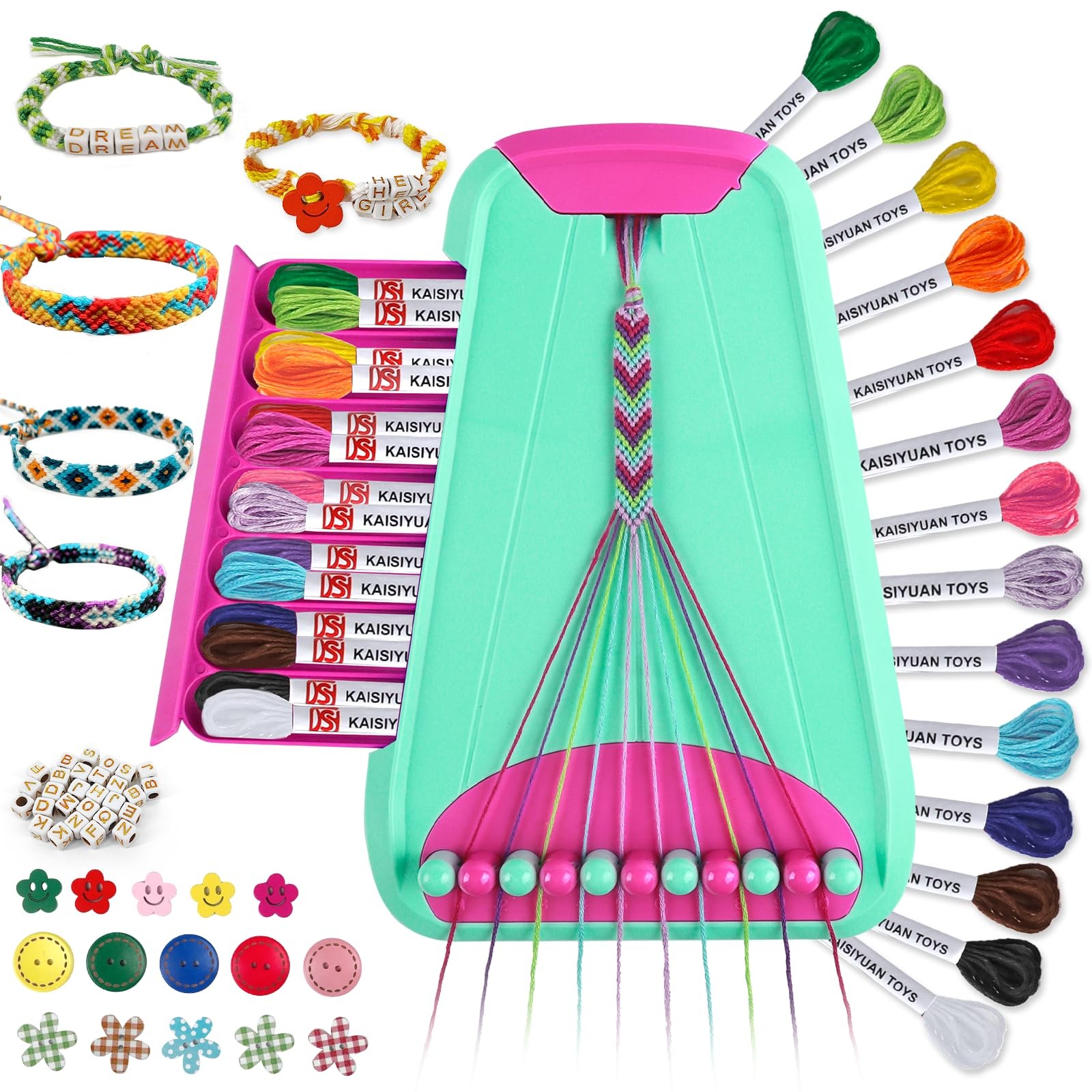 Easter Arts and Crafts for Kids ages 8-12,Friendship Bracelet Making Kit,Kids...