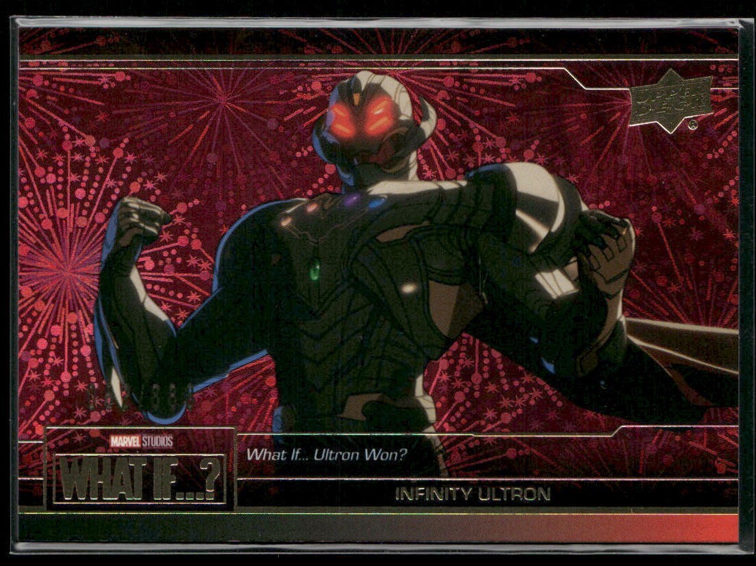 2023 Upper Deck Marvel What If? Possibilities Red 062/888 #49 - Infinity Ultron
