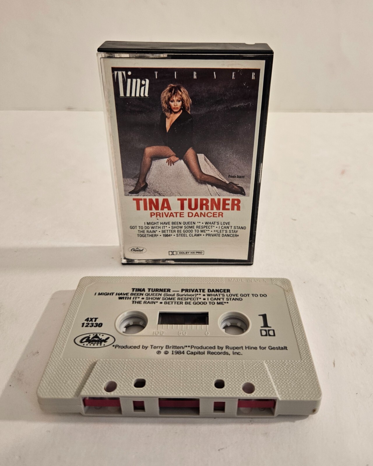 Tina Turner Private Dancer 4XT 512330 Cassette Tape 1984