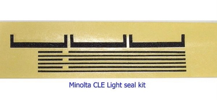 Minolta CLE Light Seal 3pcs Kit replace Sponge Film Camera Adhesive From Japan