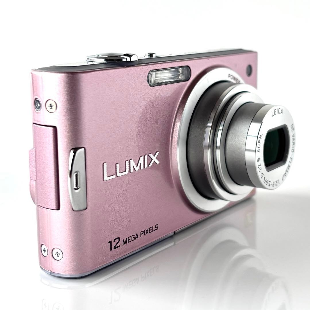 Panasonic LUMIX DMC FX60 Pink Digital Camera Leica Lens Ready to Use