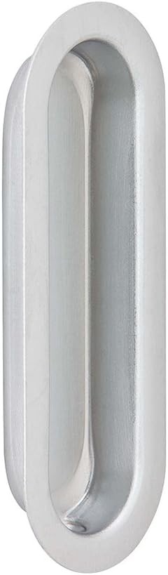 Ives by Schlage 223B26D Closet Flush Pull Wrought Brass Satin Chrome 1 Pack