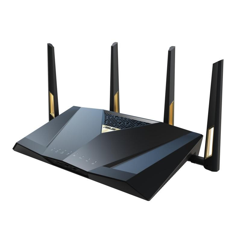 ASUS RT-BE88U 10 Gigabit Ethernet Dual-band (2.4GHz/5GHz) Wireless Router Black