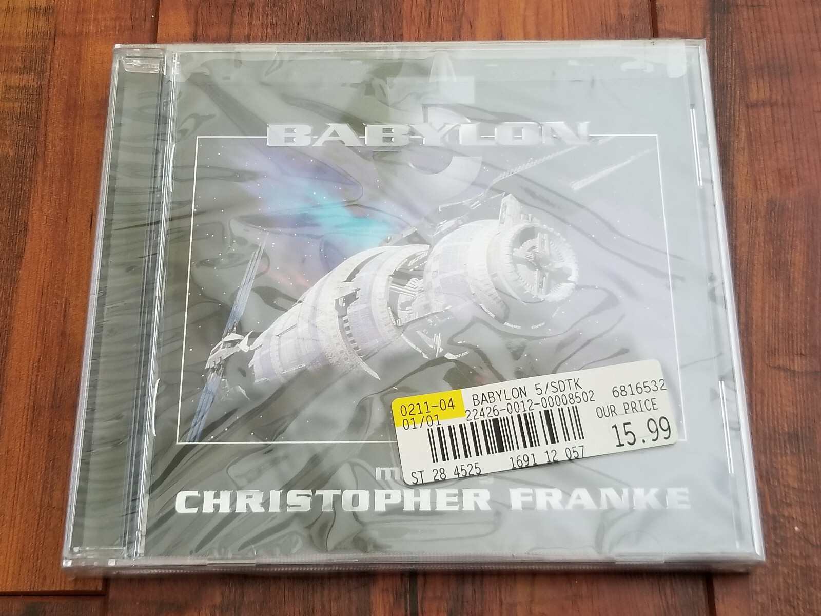 Babylon 5 Original Soundtrack - Christopher Franke (CD, 1997, Sonic Images) NEW