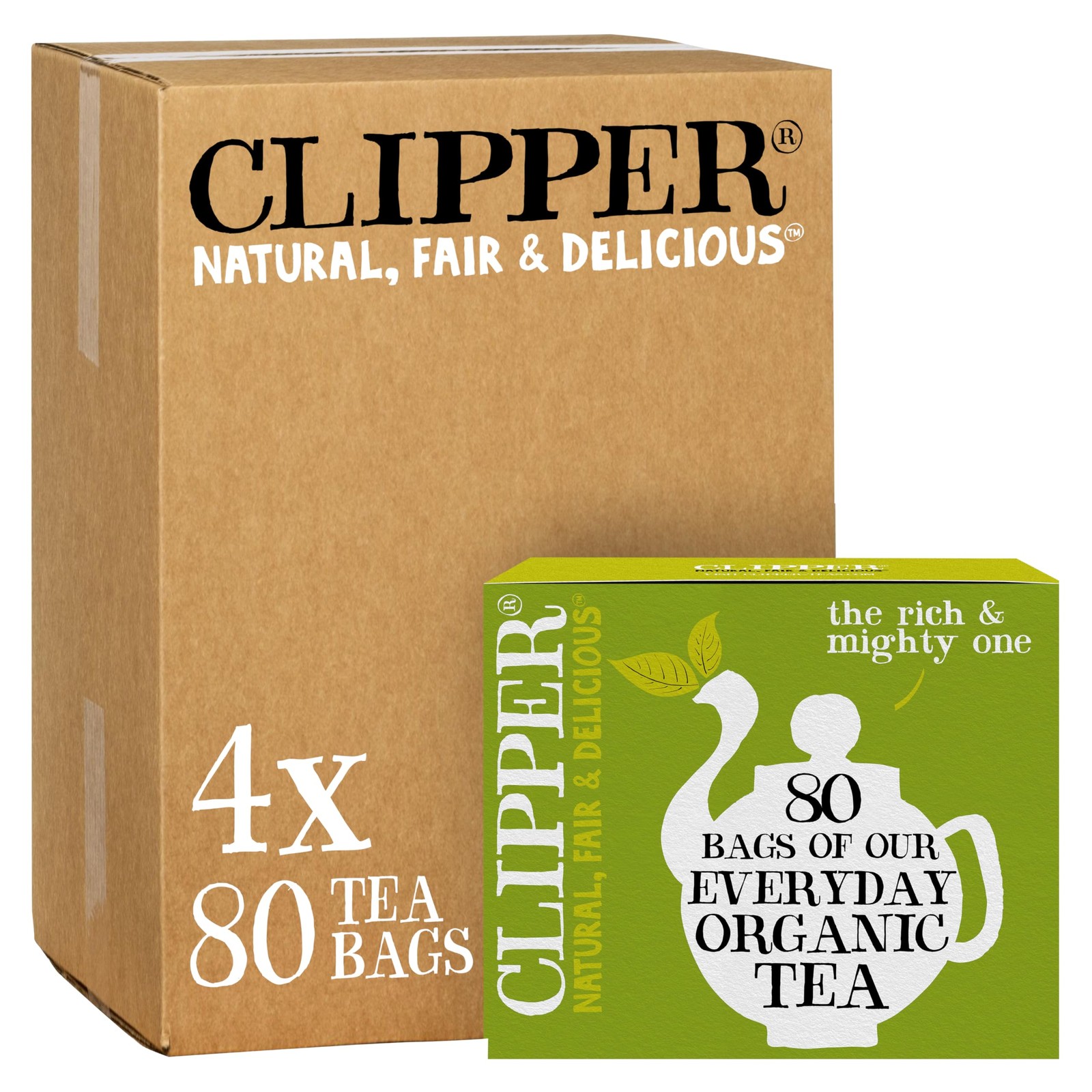 Clipper Tea Organic Fairtrade Everyday  USDA Organic, NonGMO, Fair Trade, Sus...