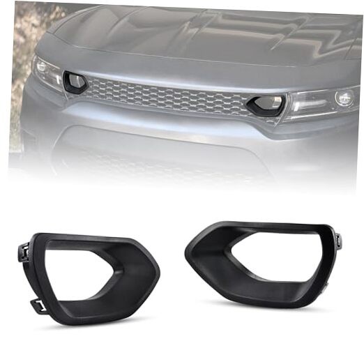  Front Bumper Grille Inserts for 2015-2021 Dodge Charger SRT, Front Bumper 
