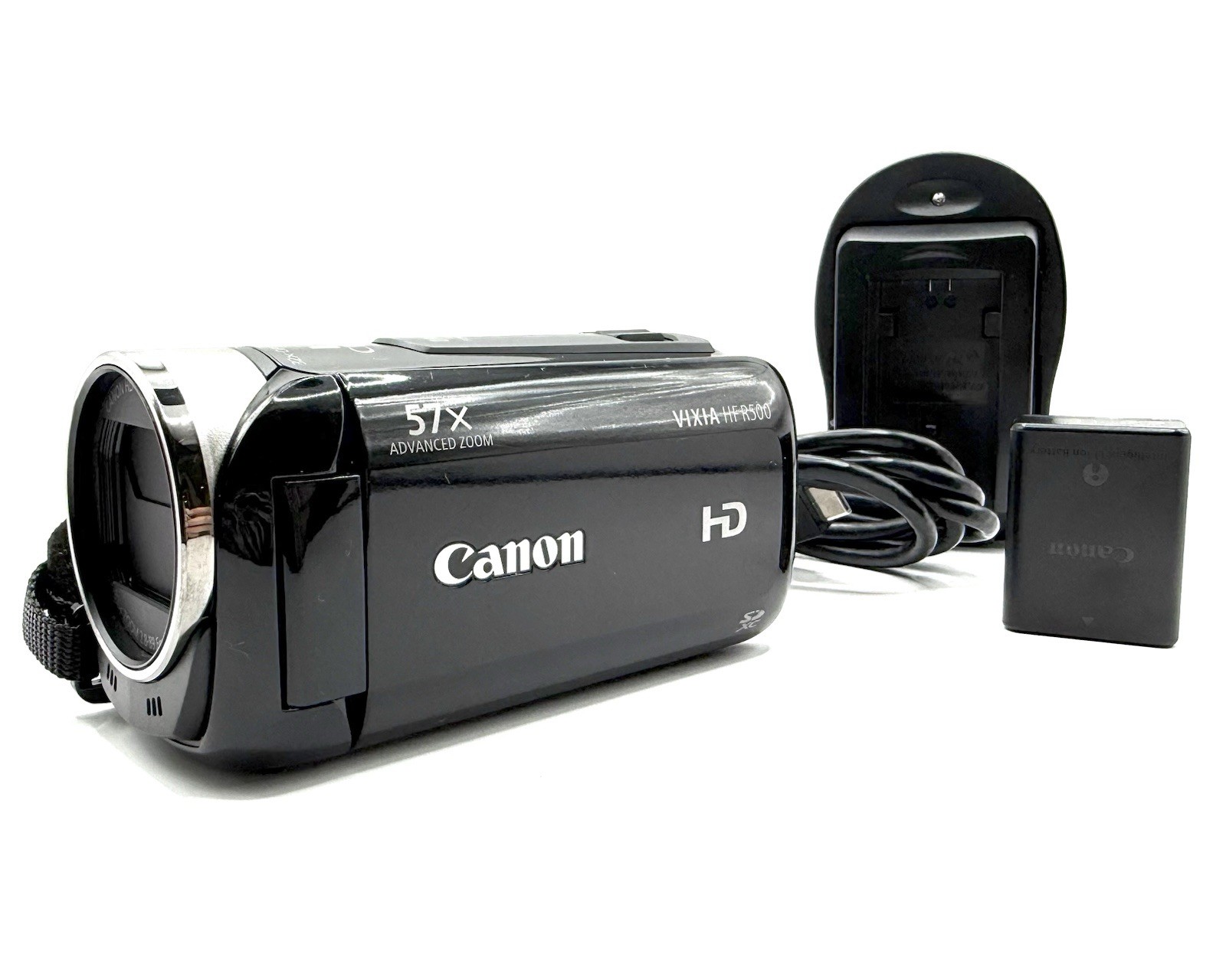 Canon Vixia HF R500 Video Camera Camcorder 32x Optical 57x Advanced IS Zoom
