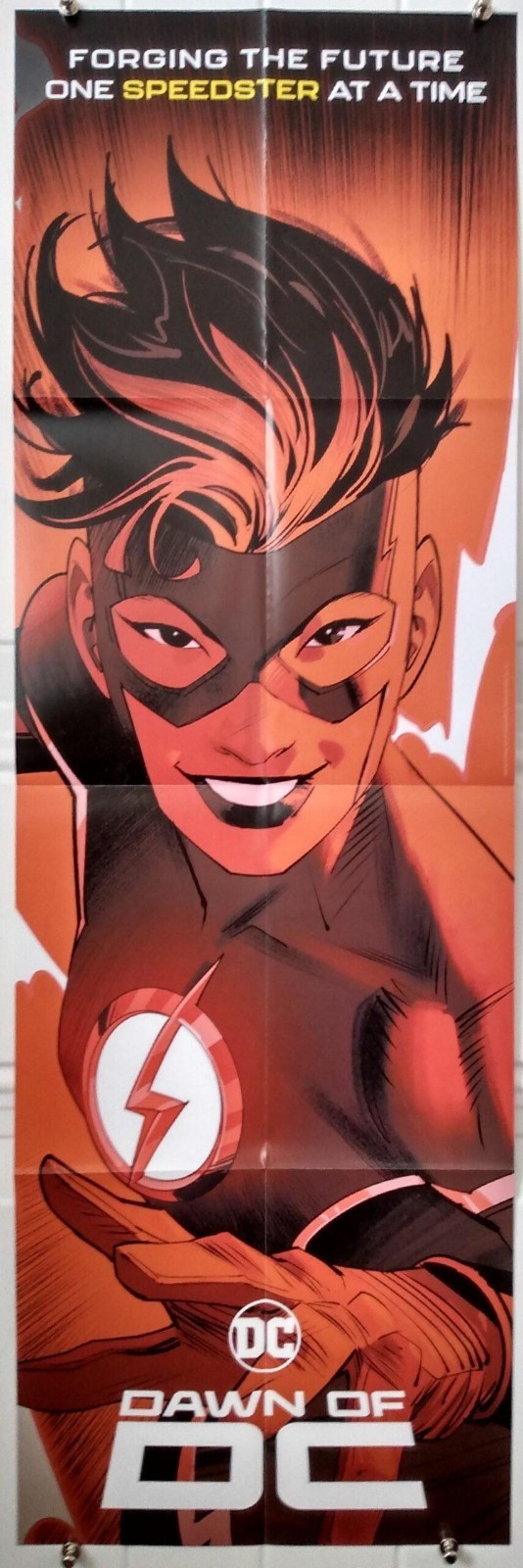 AVERY HO FLASH DAWN OF DC  12X36 PROMO POSTER VM08