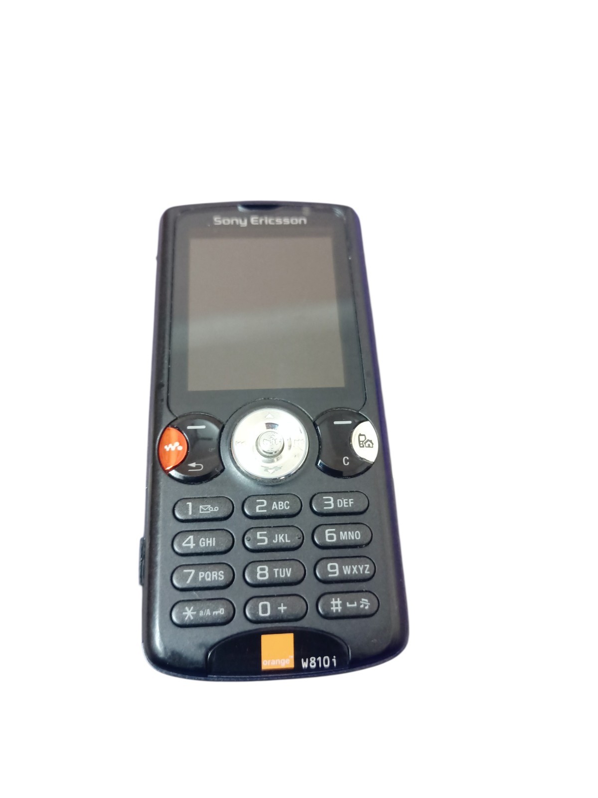 Vintage Sony Ericsson W810i Walkman Orange - Classic Retro Music Phone - Working