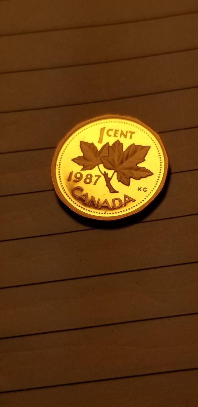 1987 Canada Small Cent Mint Grade Beauty Idab1.