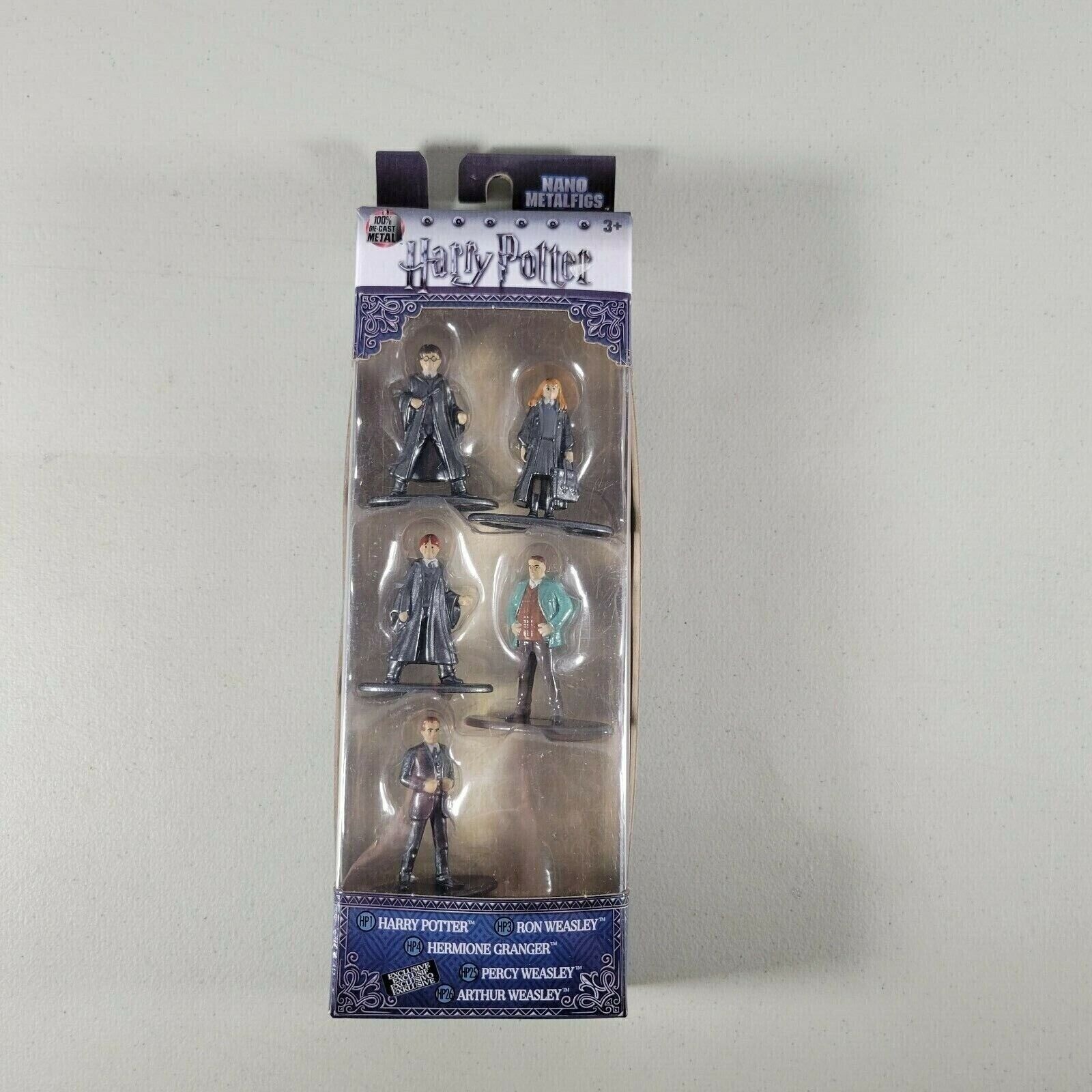 Harry Potter Nano Metalfigs Complete Box 5 Figures NEW in Box Wizarding 