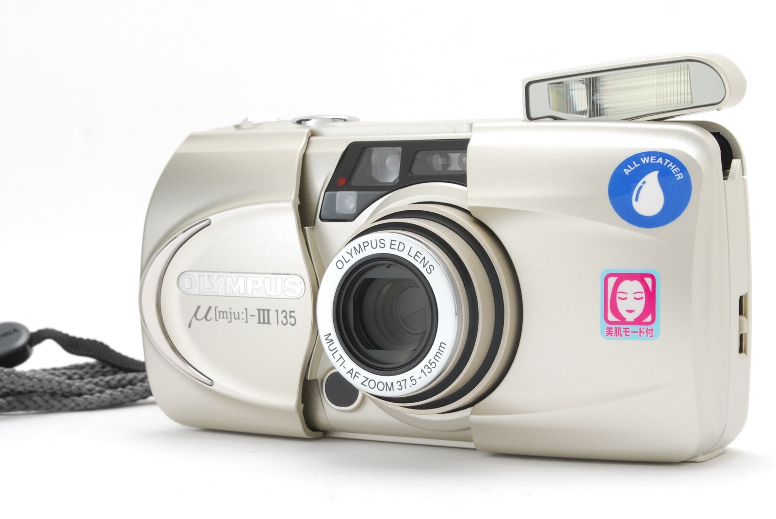 [MINT] Olympus μ Mju III 135 Point & Shoot 35mm Film Camera from Japan