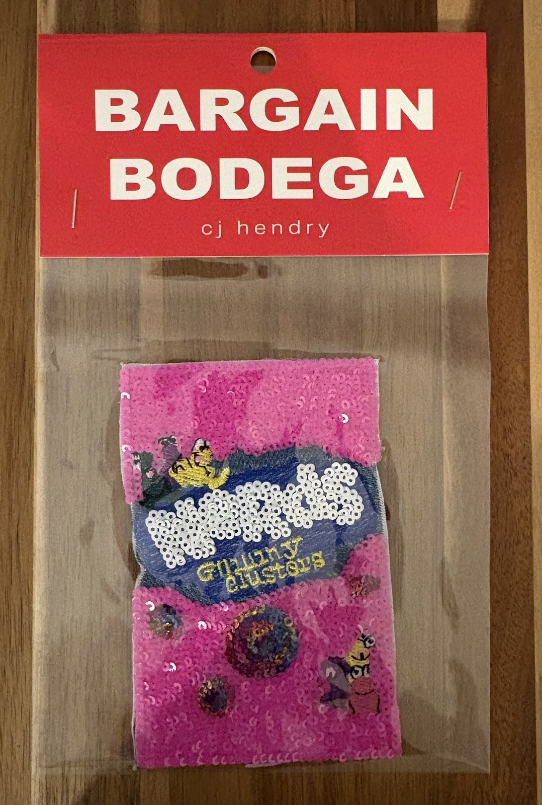 SEALED BRAND NEW Cj Hendry Bargain Bodega LMTD Edition Sequin Patch NERDS CANDY