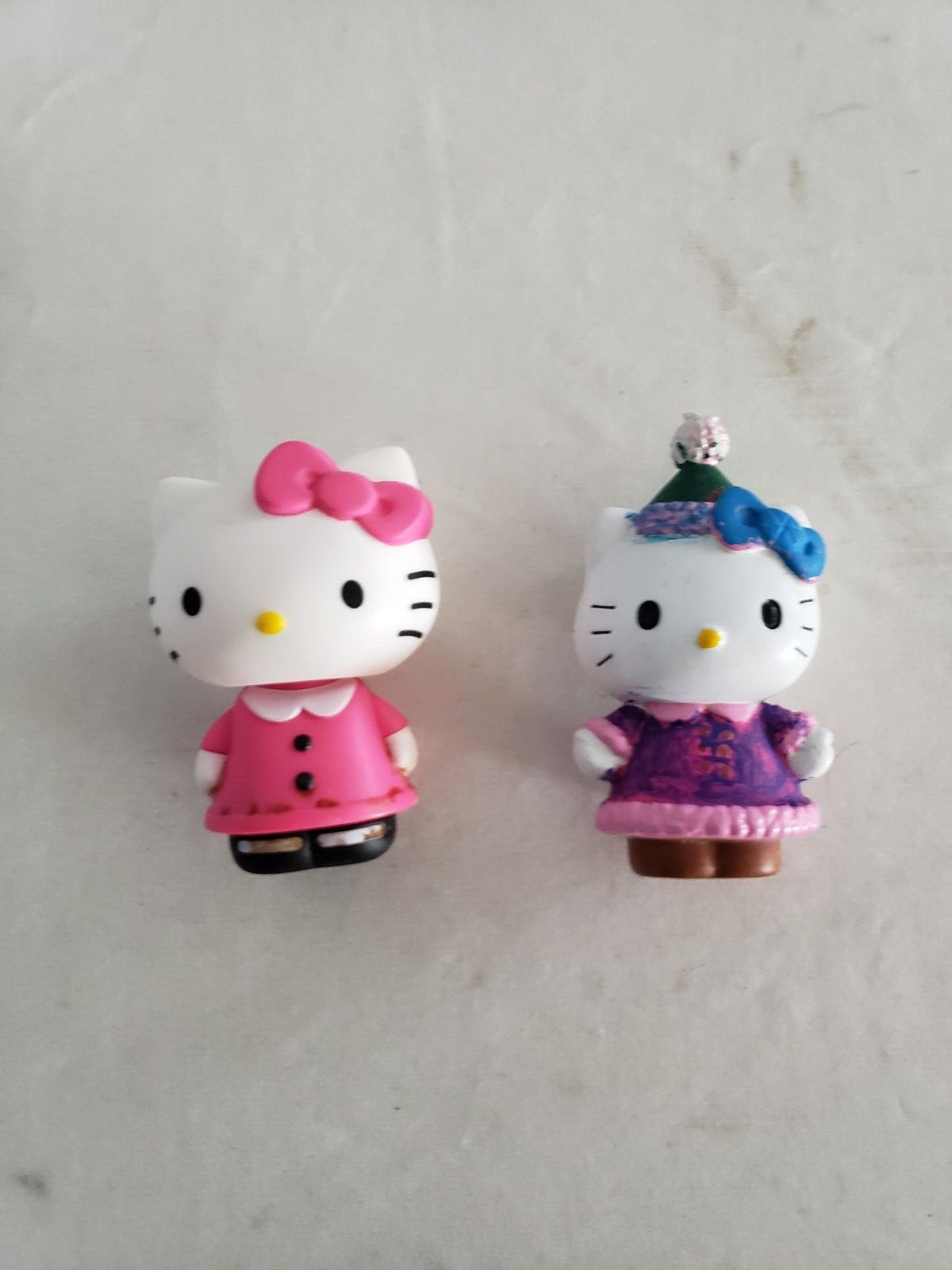 2015 Hello Kitty  McDonald's Happy Meal Toy  Bobble head & FIGURE WITH HAT