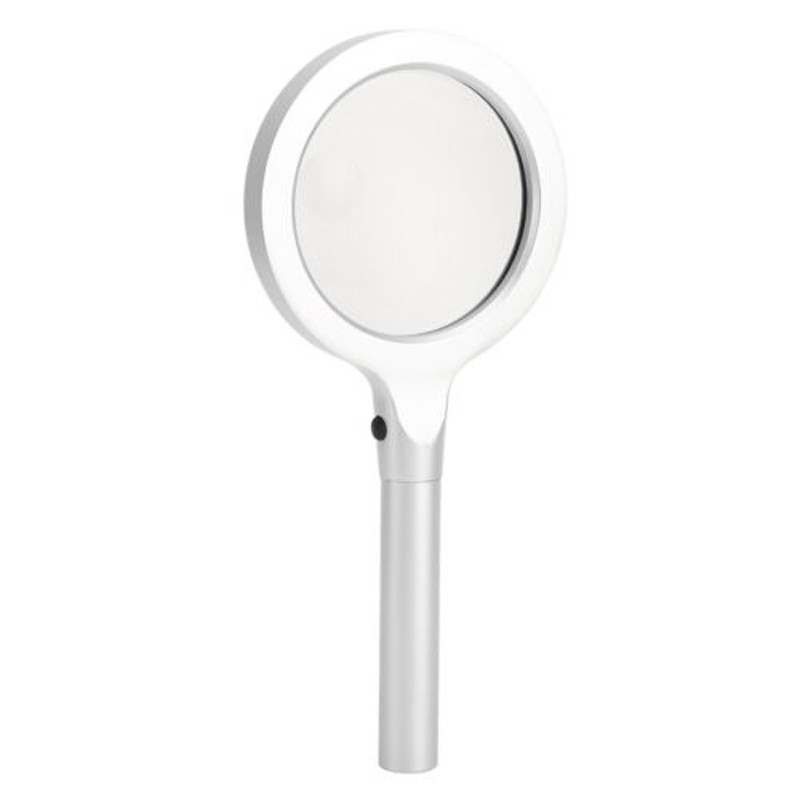 Hand Held 5X/10X Reading Magnifying Glas With 12 LED Lamp Magnifier Microscope