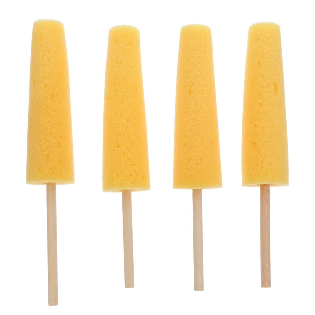  4pcs Pottery Cleaning Sponges: Ceramic Shaping Tools for Clay Sculpture Wheel