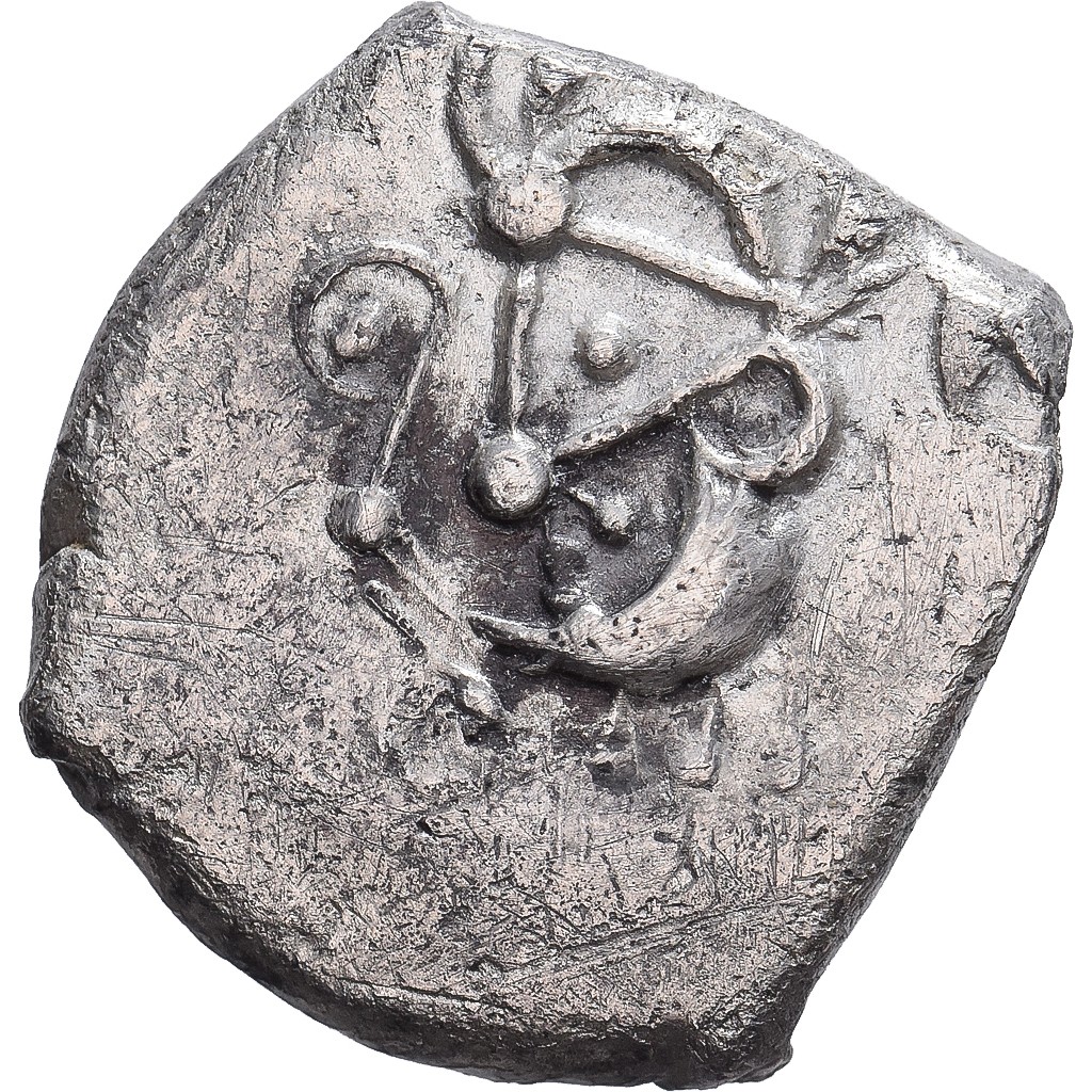 [#981980] Gaul, Cadurci, Drachme à la tête triangulaire, 2nd-1st centuries BC, S