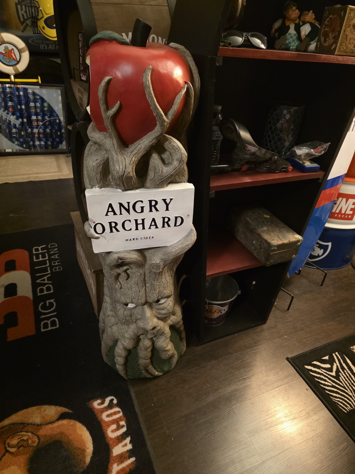 Angry Orchard Hard Cider Bar Display 48" Statue tree beer sign rare heavy decor