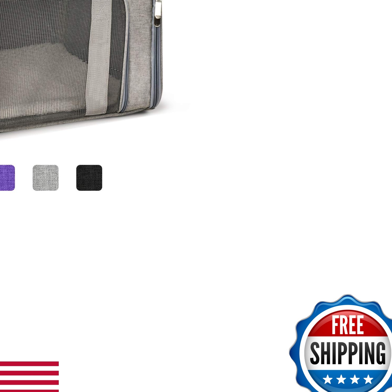 Henkelion Airline Approved Pet Carrier for Small Dogs & Cats, Soft-Sided, 15 lbs