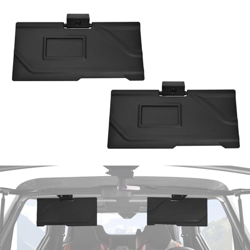 Sun Visor for Polaris Xpedition, 135° Adjustable PP Anti-Glare Sun Protection 