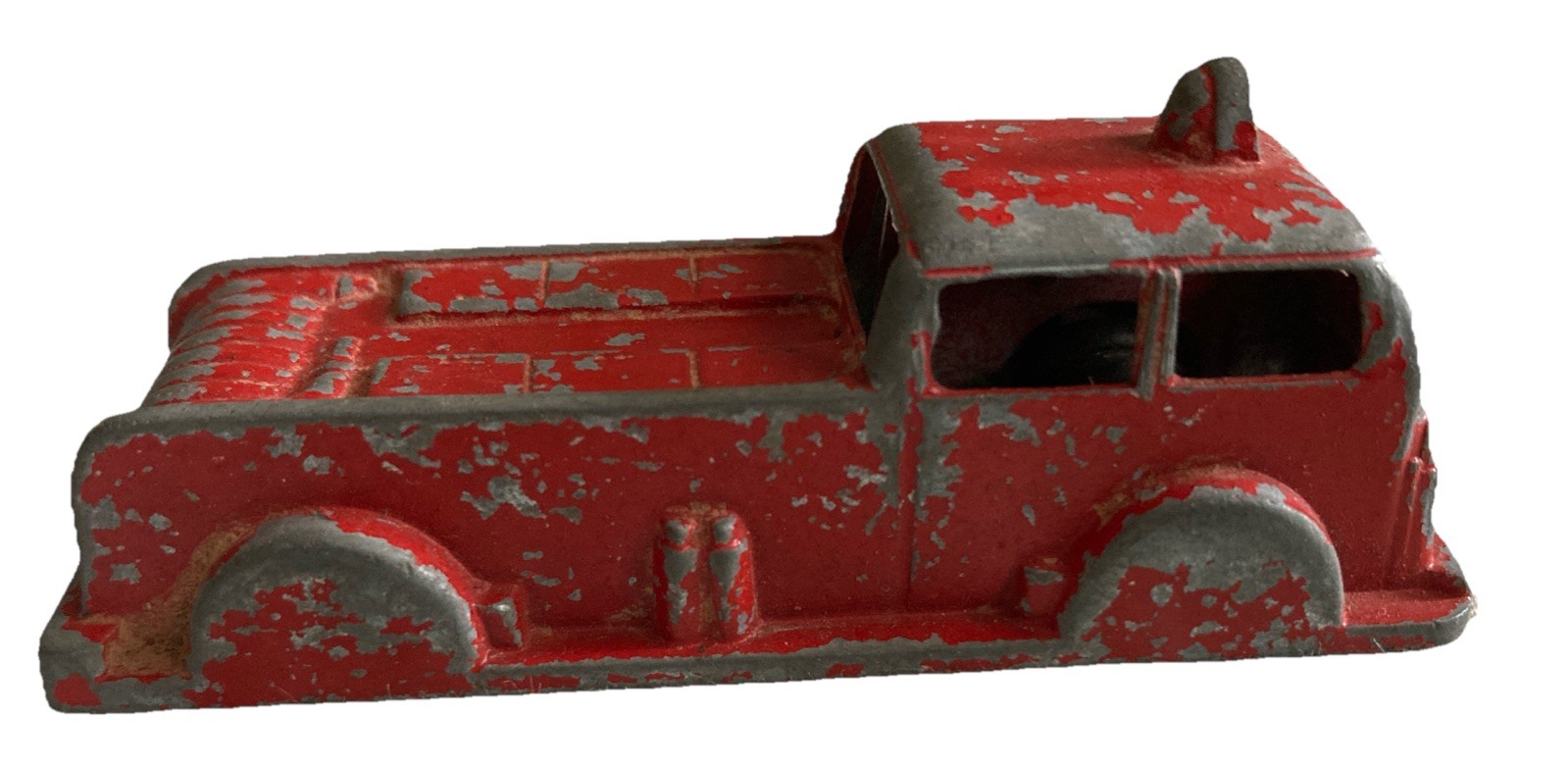 Vtg 1950s Goodee Prod Toys By Excel Products Red Firetruck Hose New Brunswick NJ