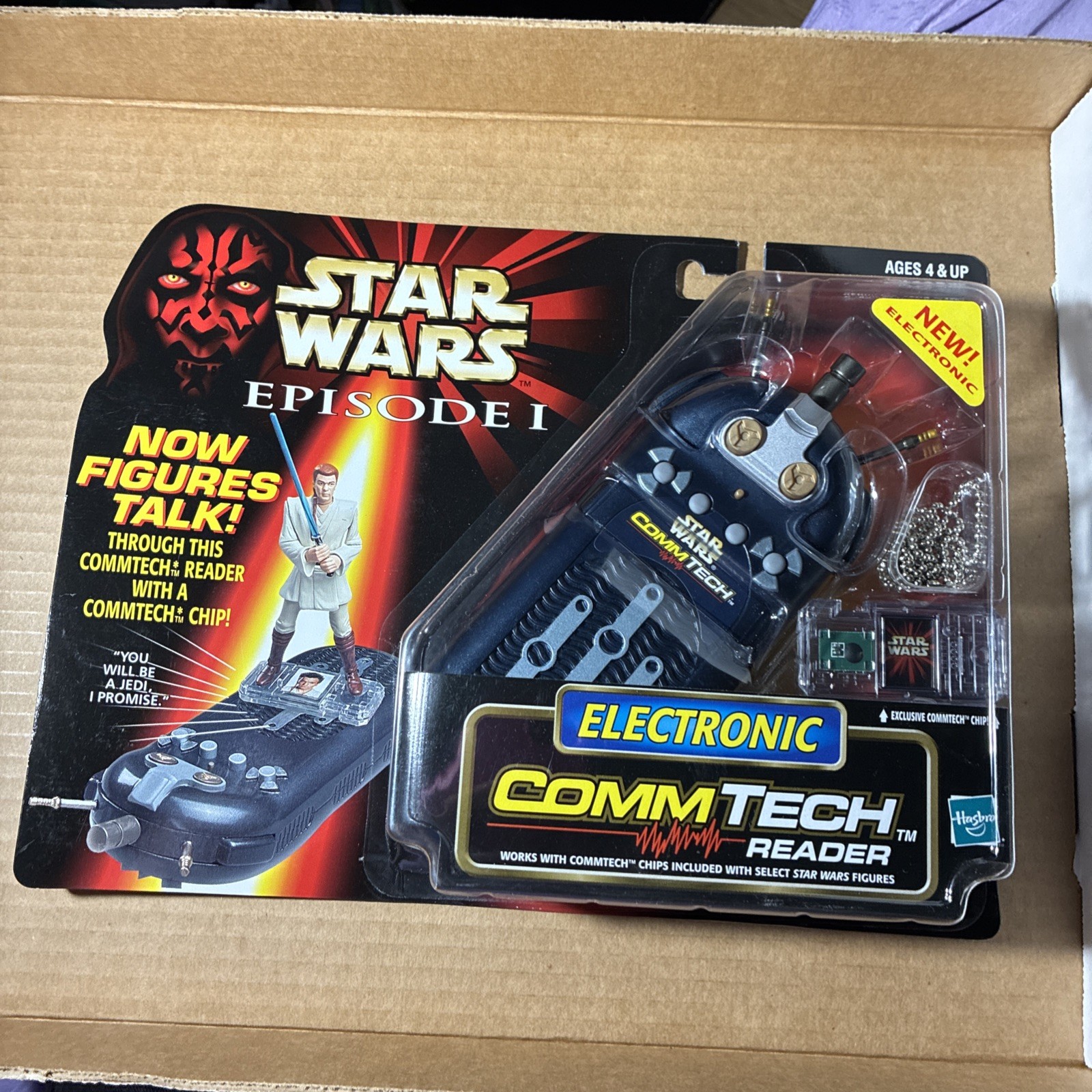 New Star Wars Episode 1 Commtech Electronic Reader  NIB 1998 