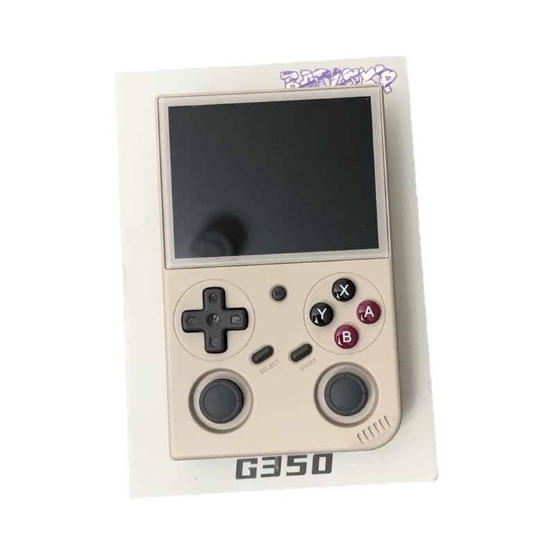 BATLEXP G350 Handheld Video Game Console System Beige, Headphone Jack, MPN G350