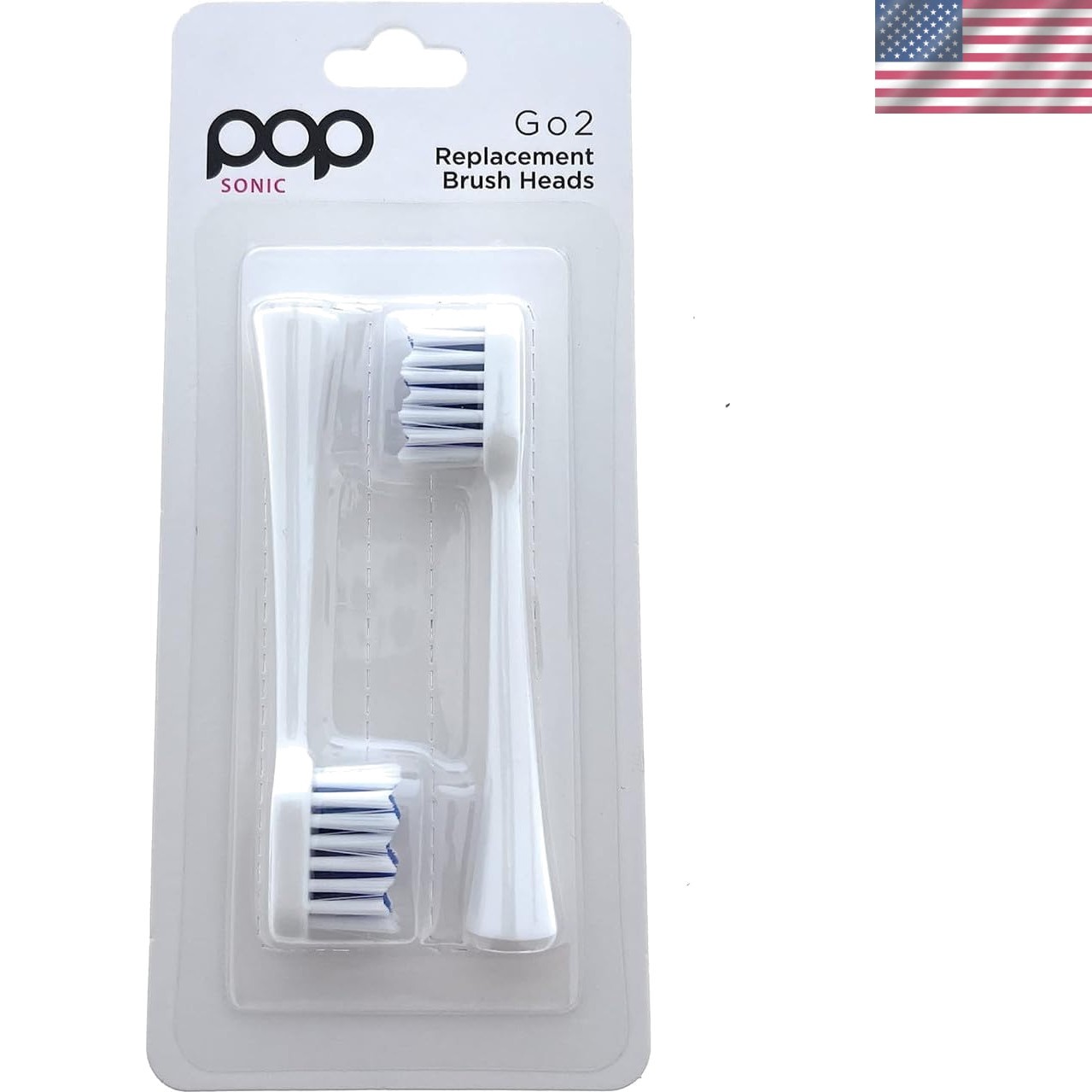 Effortless Replacement: 2-Pack Soft Bristle Sonic Toothbrush Heads for All Ages