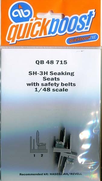 QUICK BOOST 48715 1/48 SH-3H SEEKING SEEING SEAT WITH BELT