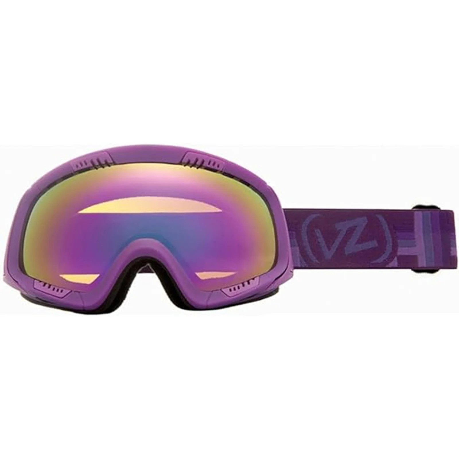 VonZipper Adult Feenom Snow Vurple Satin/Bronze Pink Chrome One Size Goggles