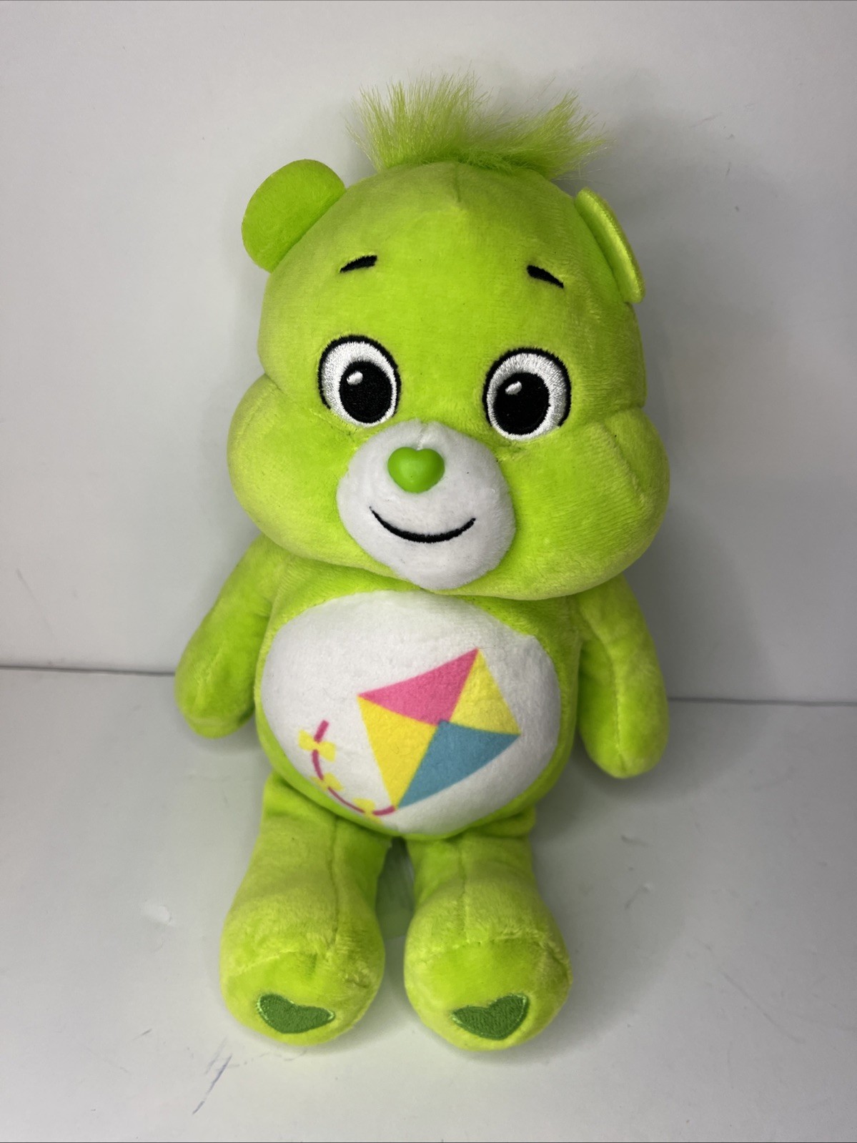 2021 Care Bears 9" Bean Plush Soft Huggable - Do-Your-Best Bear