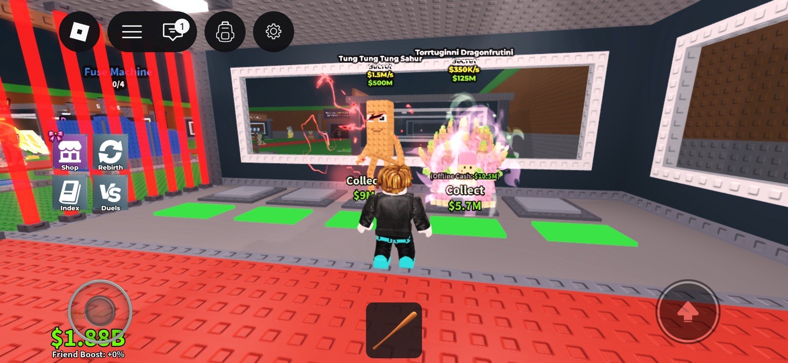 Roblox Game Item Tung Tung Tung Sahur & Torrtuginni Dragonfrutini Asset