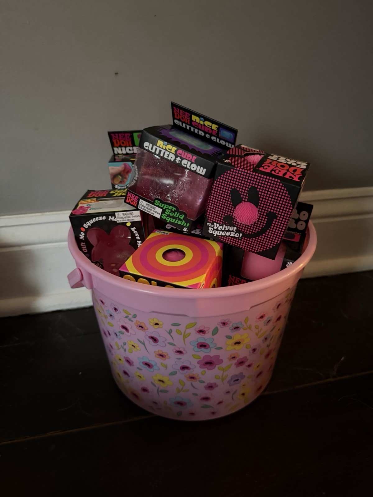 Needoh Pink Easter Basket FOR HER!