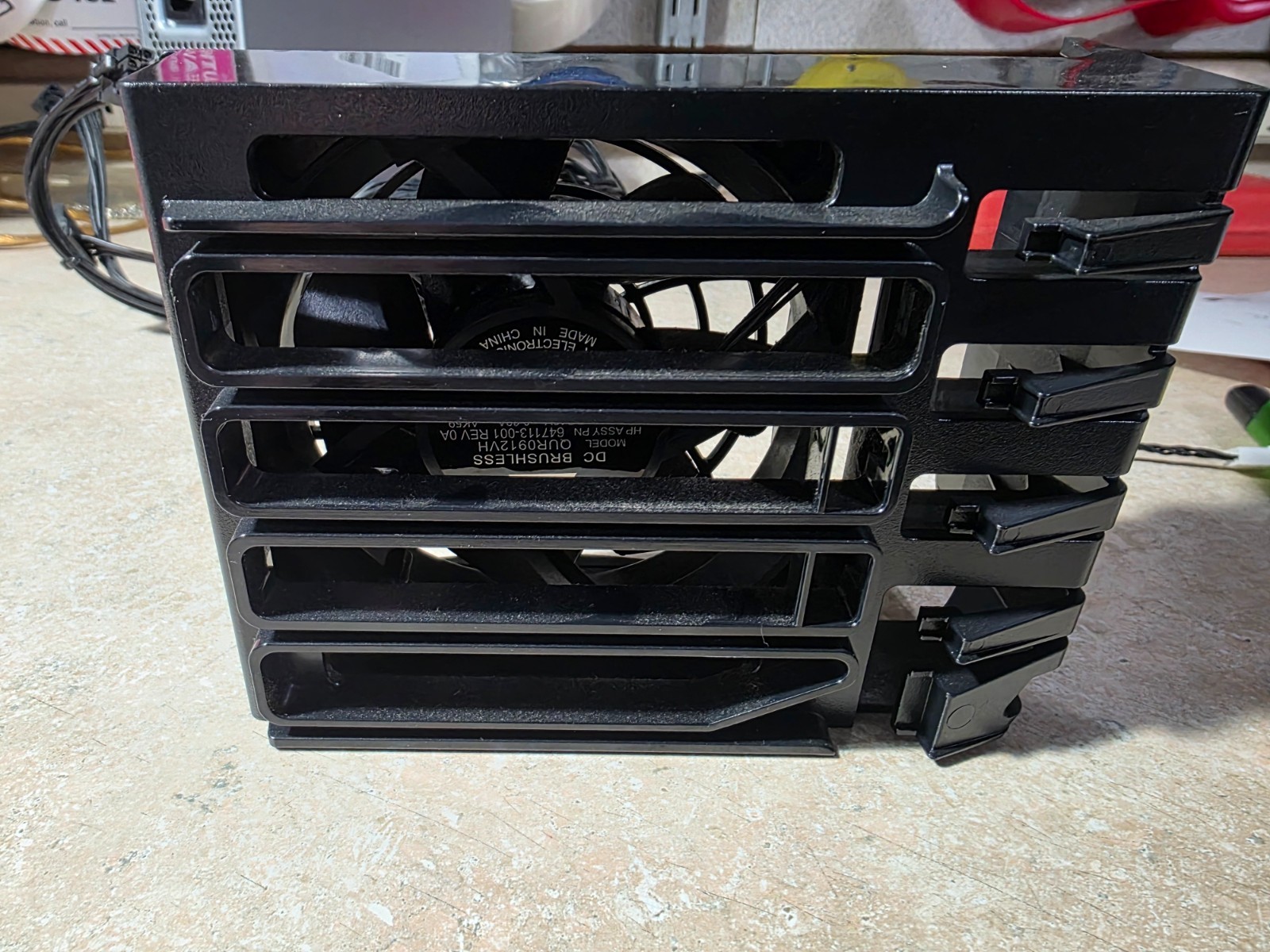 HP Z440 WORKSTATION FRONT CASE FAN ASSEMBLY 647113-001 ships quickly