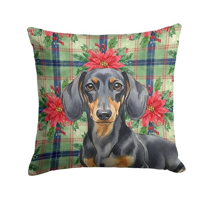 Carolines Treasures WDK8591PW1818 Unisex Adult Black & Tan Dachshund Christma...