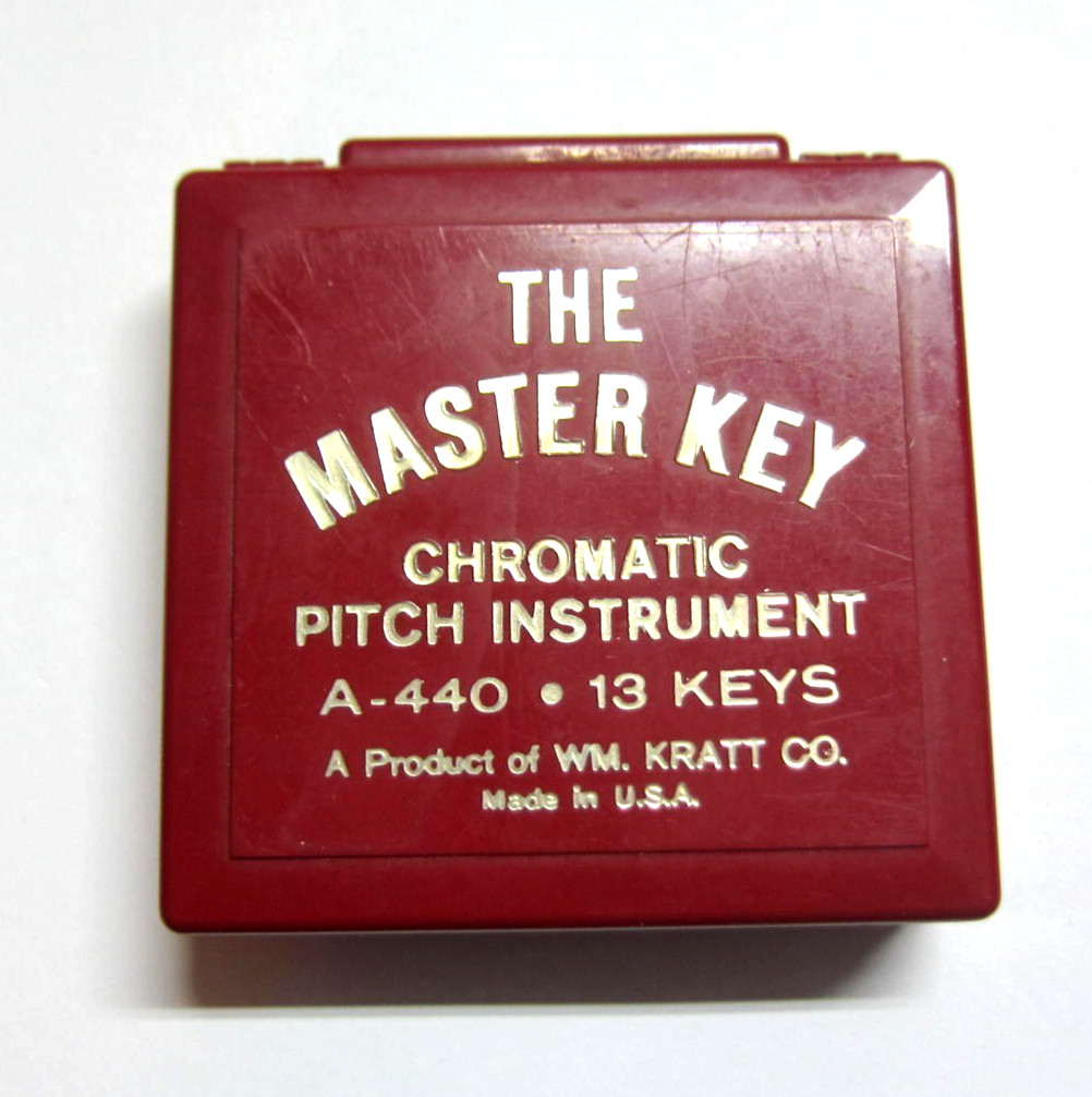 W.M. Kratt Co The Master Key Chromatic Pitch Instrument A-440 13 Keys MK1-F
