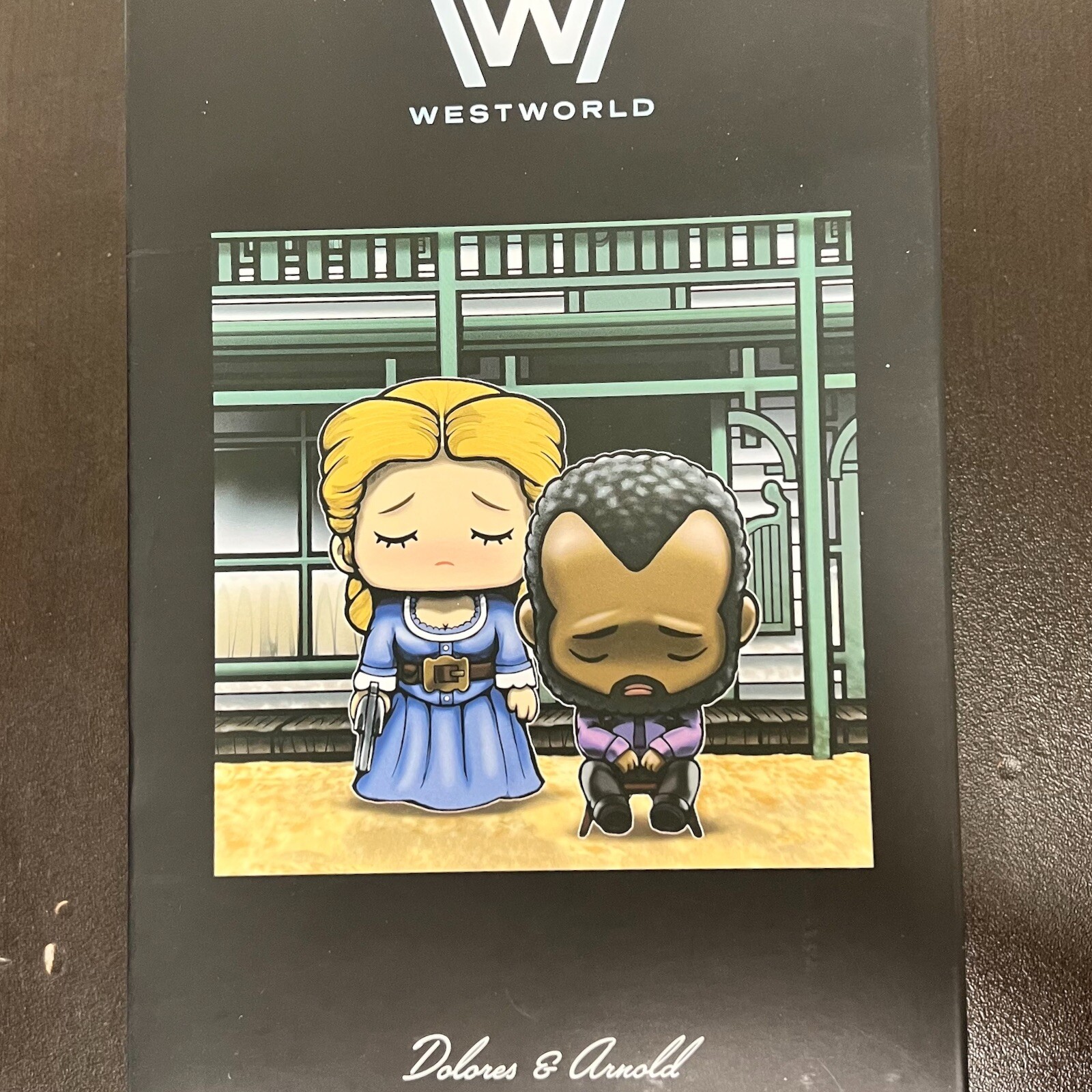 Westworld Super Emo Friends DOLORES & ARNOLD Diorama Loot Crate Exclusive