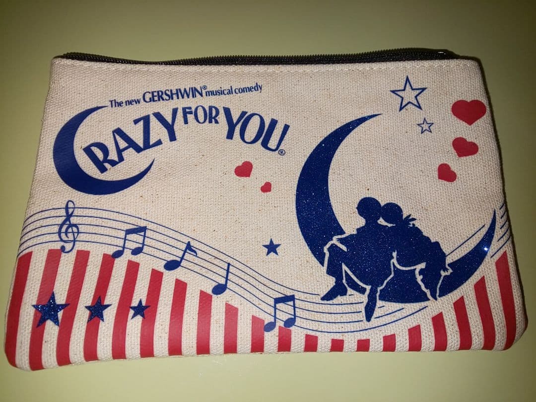 Shiki Crazy For You Pouch & Handkerchief Set Used Theater Memorabilia