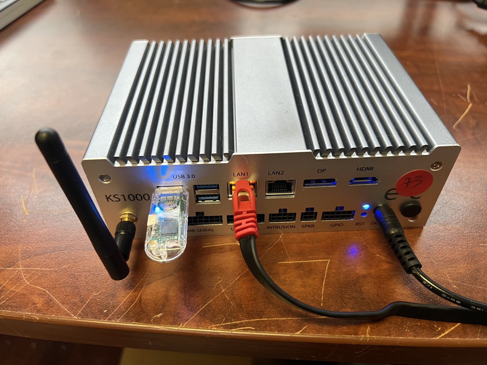 Industrial PC MS9818 Bitcoin Cash BCH & Dogecoin DOGE Full Node + NerdMiner