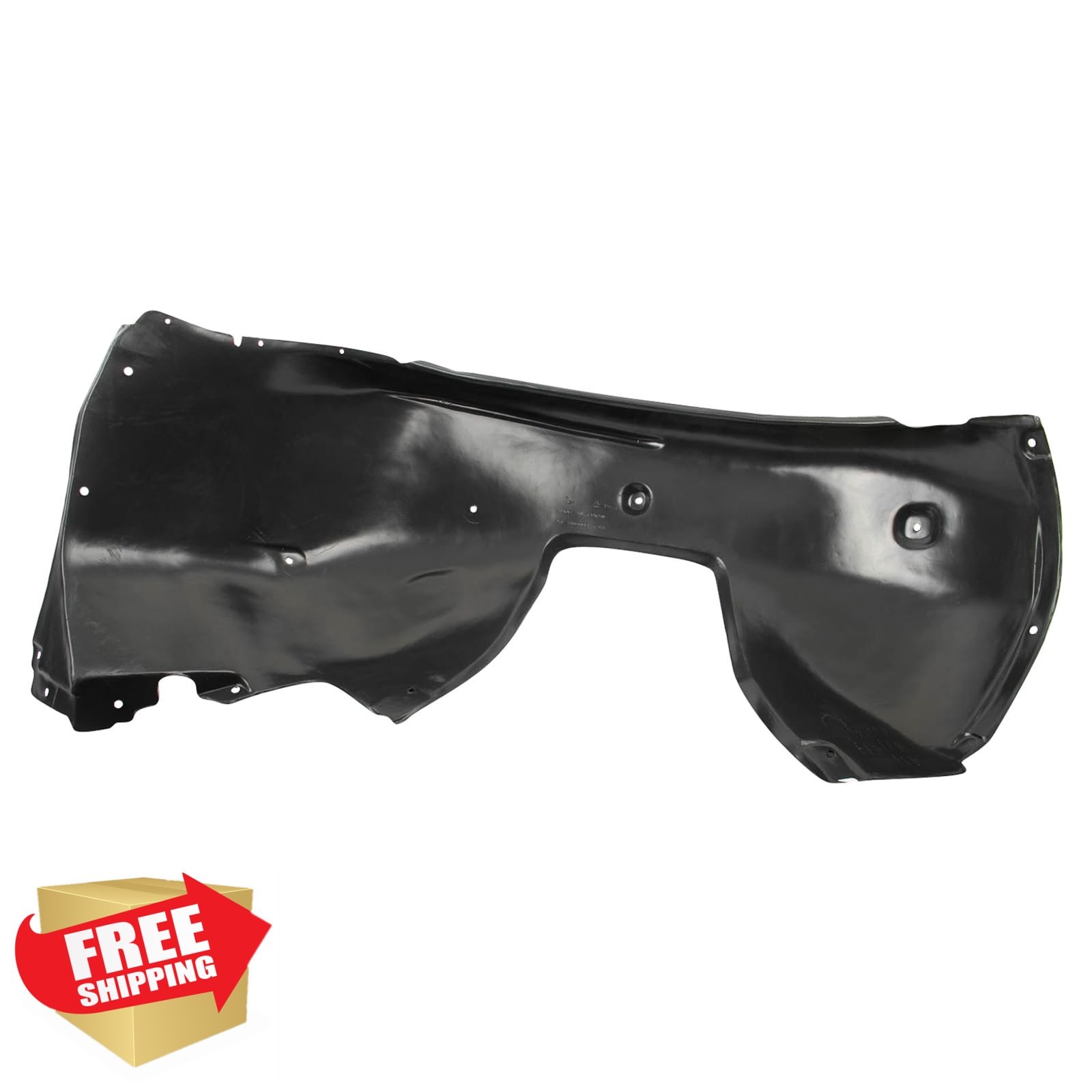 TRQ Front Inner Fender Liner BMW 525i 528i 530i 540i Pass.